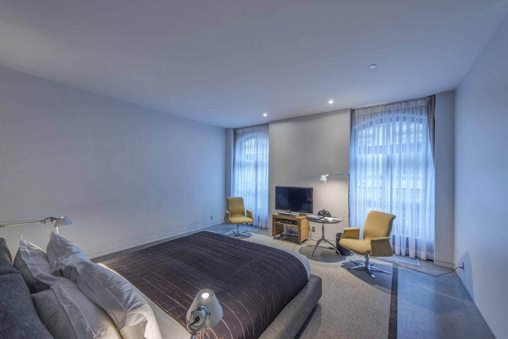 Montreal, Quebec, Canada,Modern hotel room