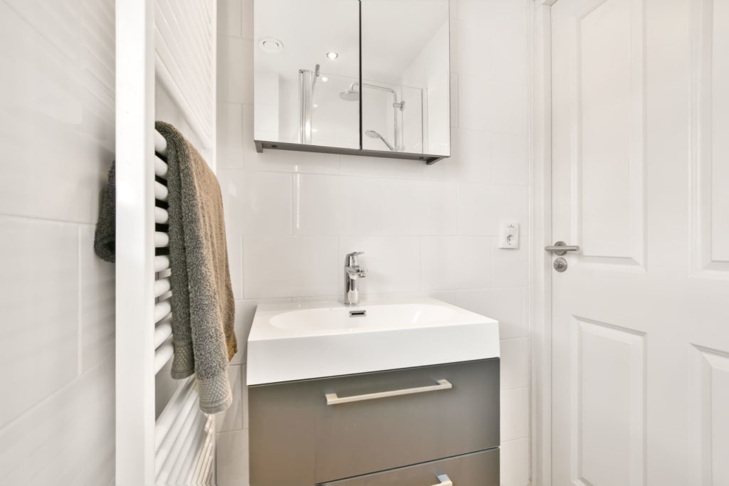Bathroom in a modern house