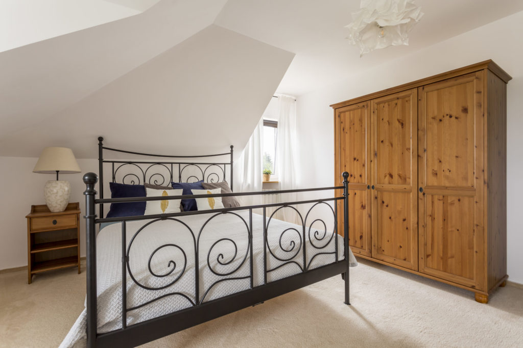 Bedroom with big bed