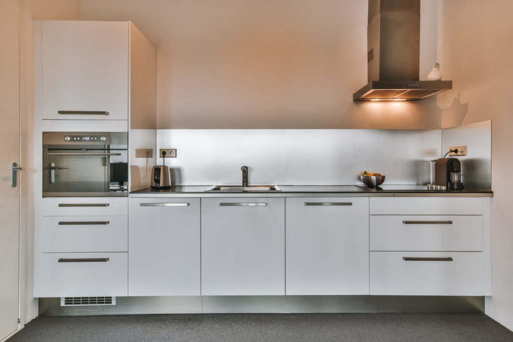 Spacious kitchen design